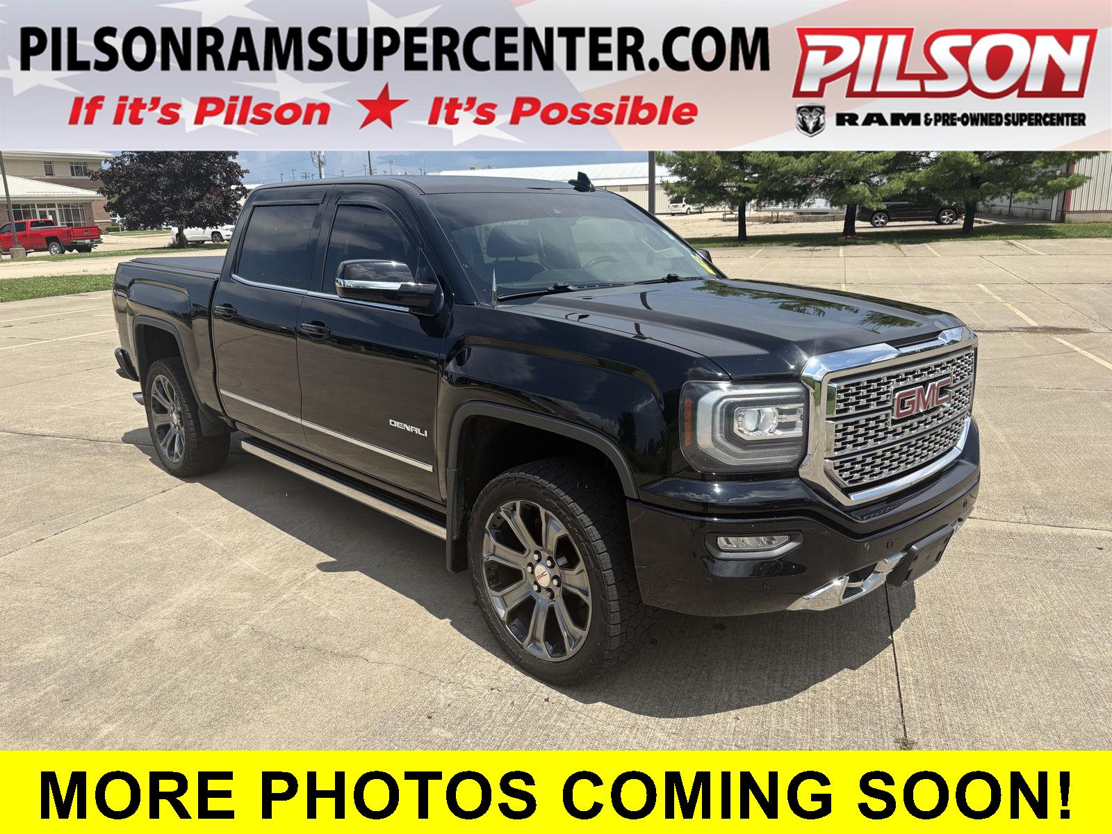 Onyx Black 2016 GMC Sierra 1500 Pickup Truck Four-Wheel Drive 8-Speed Automatic