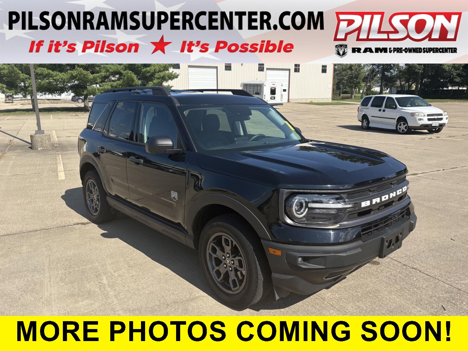 Shadow Black 2021 Ford Bronco Sport SUV / Crossover All-Wheel Drive 8-Speed Automatic