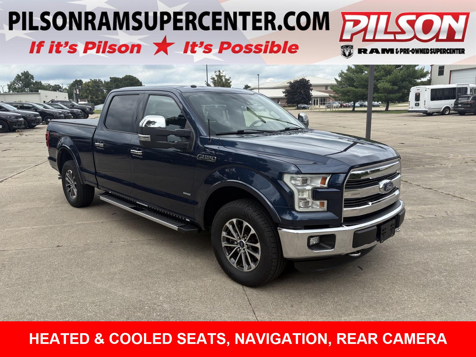  2016 Ford F-150 Lariat SuperCrew LB 4WD   