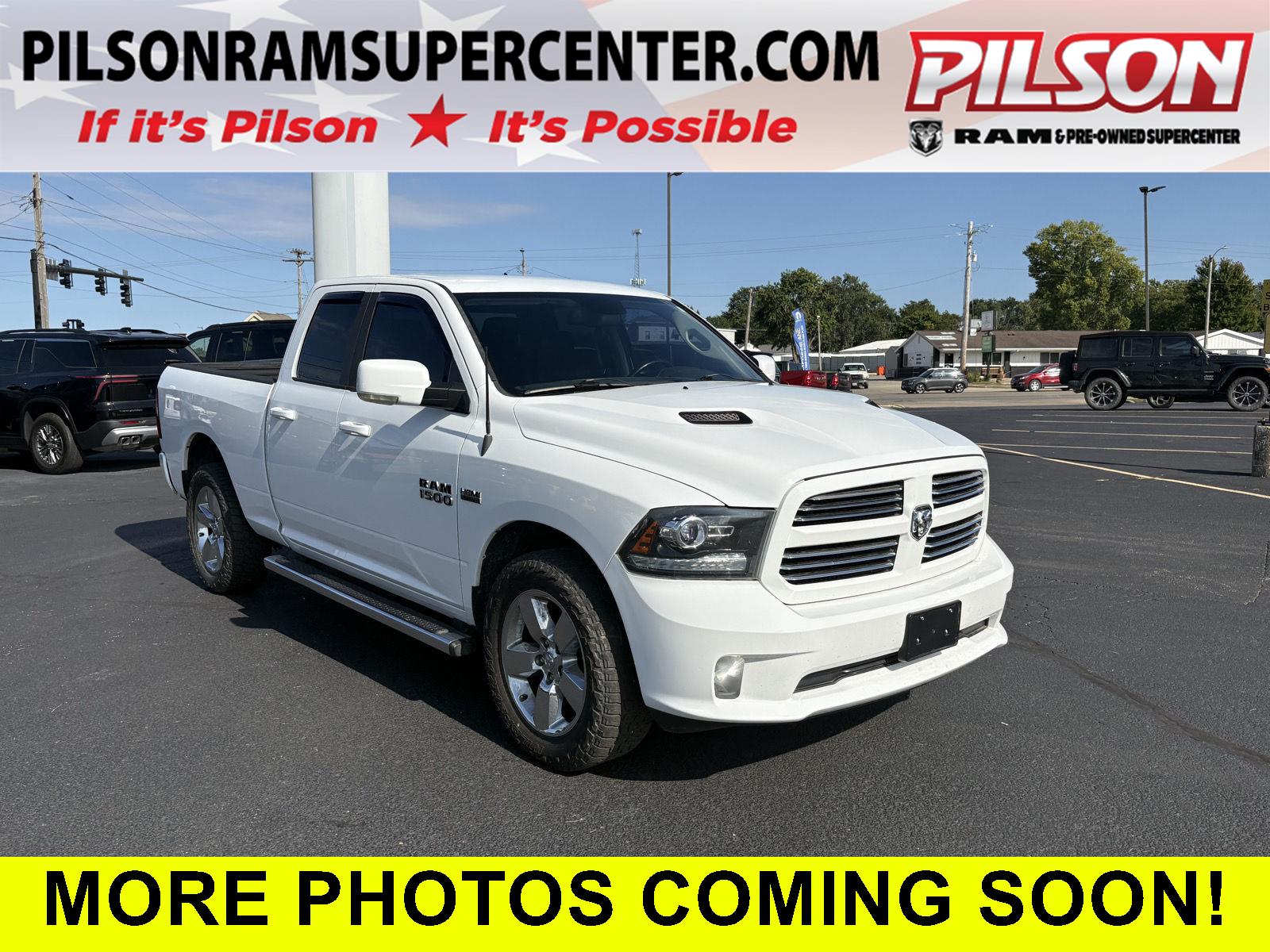 2013 RAM 1500 Blanco (Bright White) Camioneta Todo terreno 6 velocidades Automática
