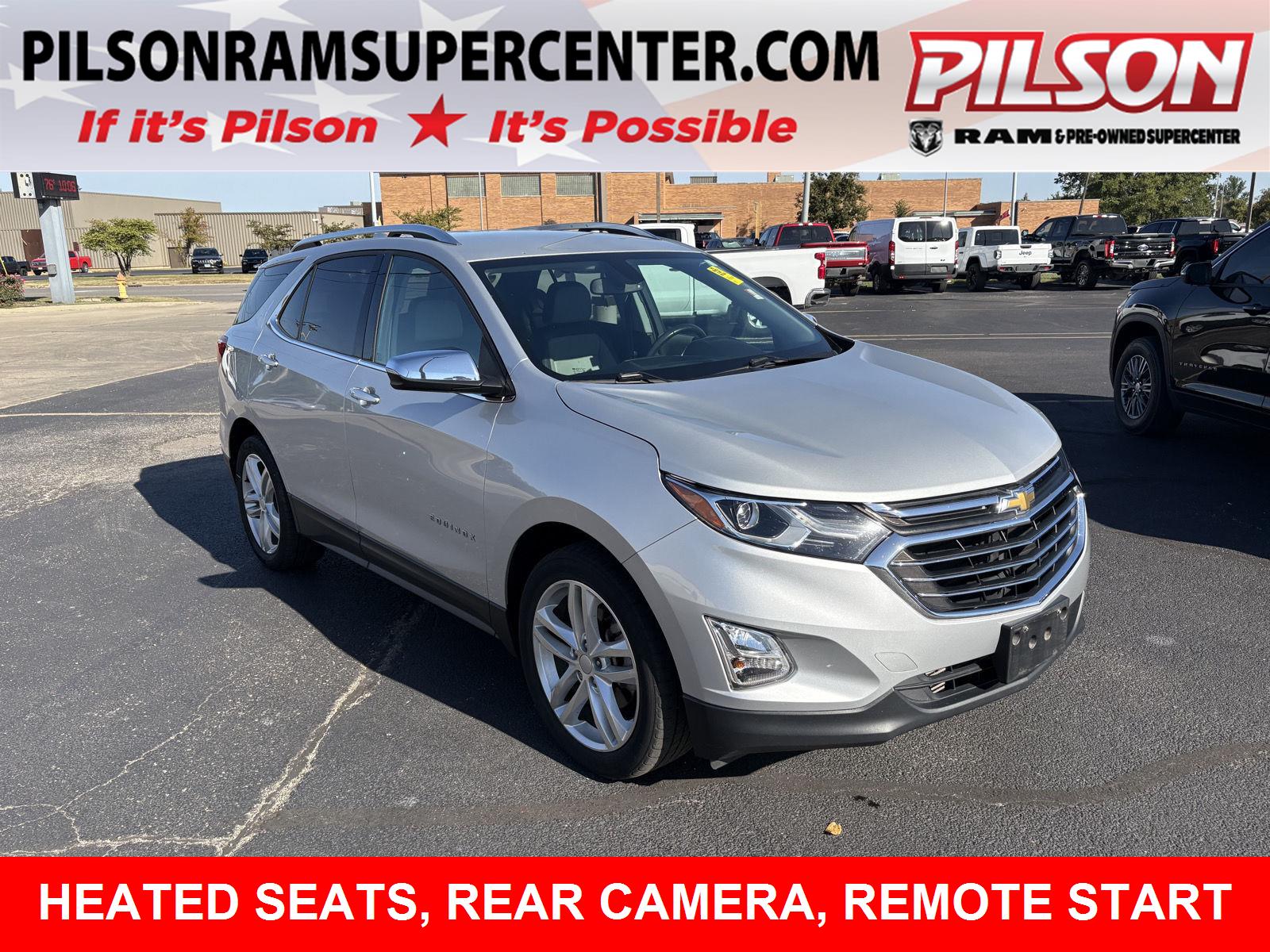 Silver Ice Metallic 2019 Chevrolet Equinox SUV / Crossover Front-Wheel Drive 9-Speed Automatic