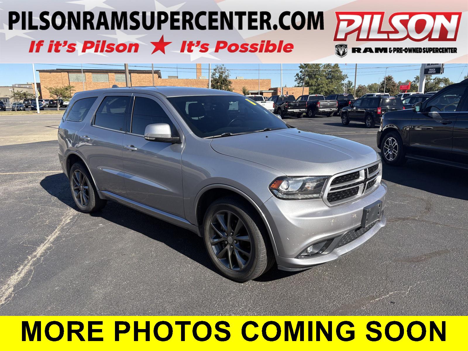 Silver (Billet Clearcoat) 2018 Dodge Durango SUV / Crossover All-Wheel Drive 8-Speed Automatic