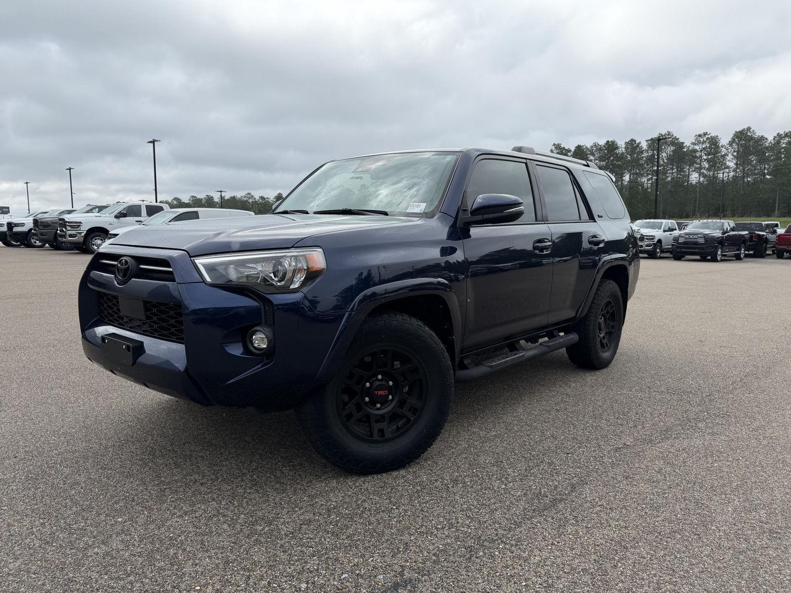 Nautical Blue Metallic 2022 Toyota 4Runner SR5 Premium RWD SUV / Crossover 4X2 5-Speed Automatic