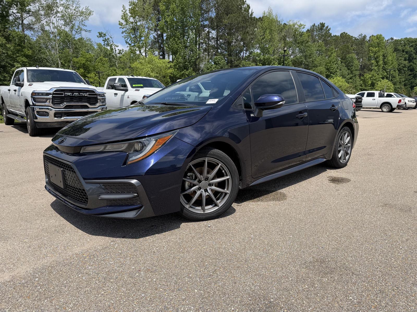 Blueprint 2022 Toyota Corolla SE FWD Sedan Front-Wheel Drive Continuously Variable Transmission