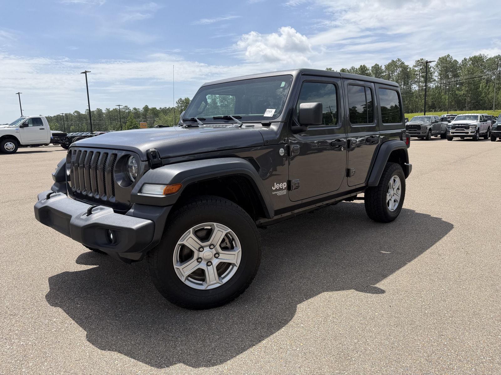  2020 Jeep Wrangler Unlimited Sport S 4WD   