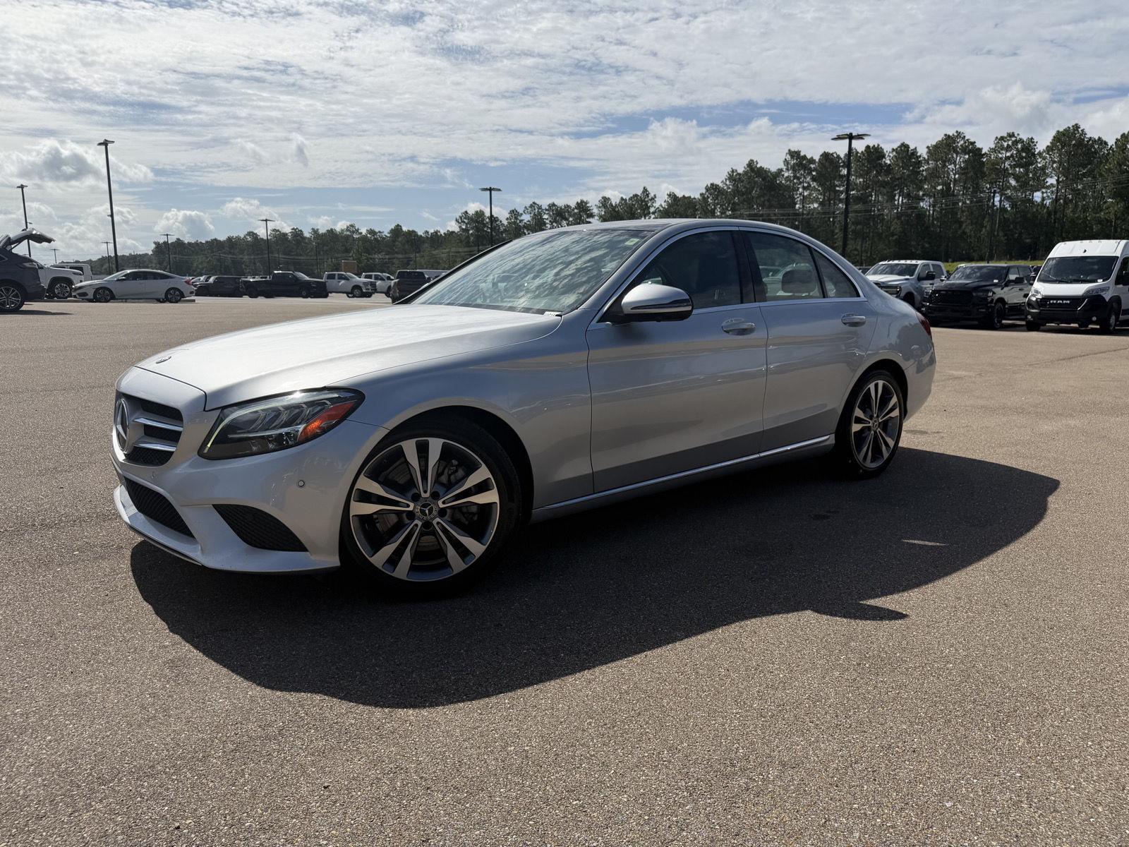 Iridium Silver Metallic 2020 Mercedes-Benz C-Class Sedan Rear-Wheel Drive Automatic