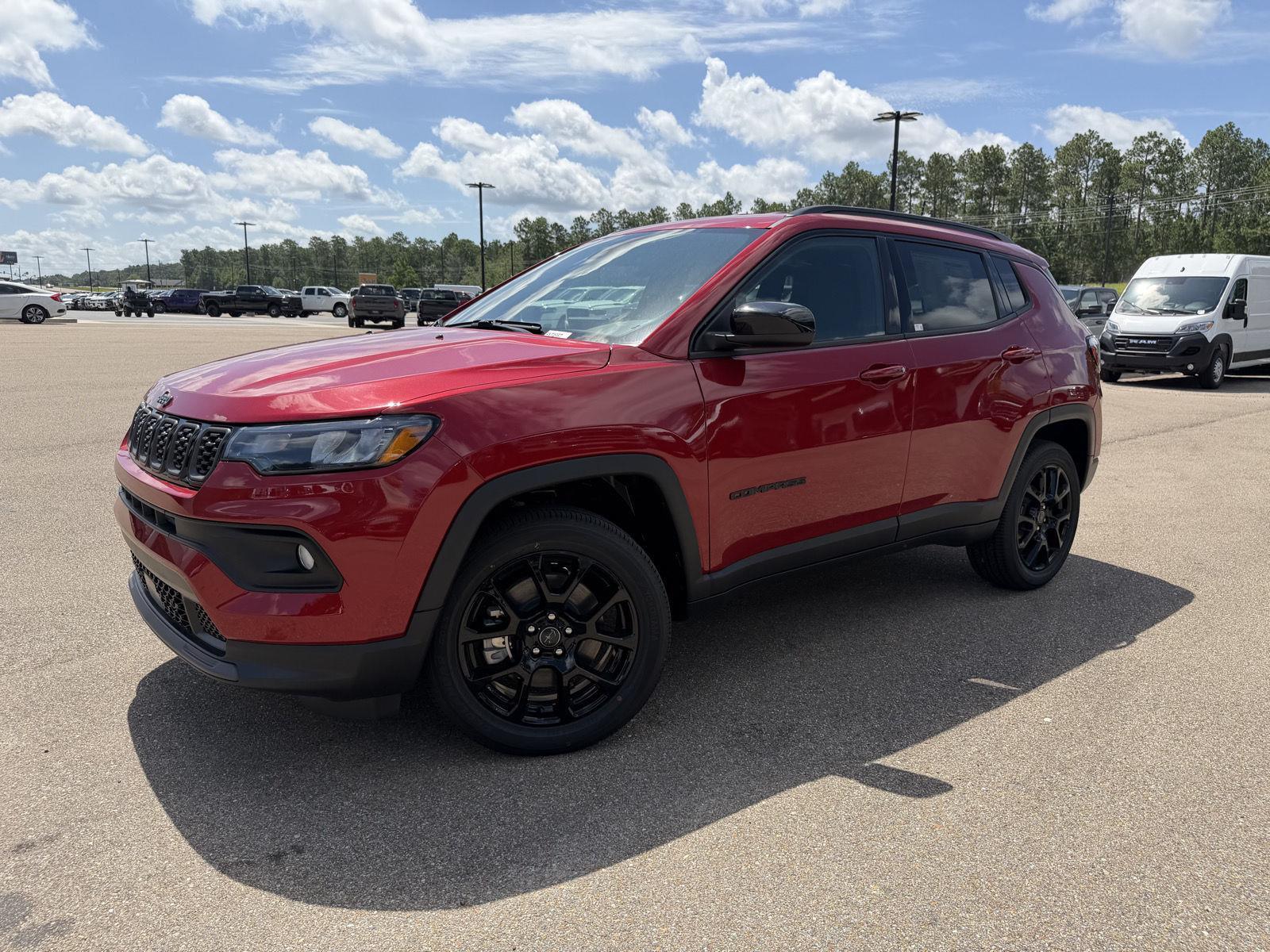 Red Hot Pearlcoat 2026 Jeep Compass SUV / Crossover Four-Wheel Drive 8-Speed Automatic
