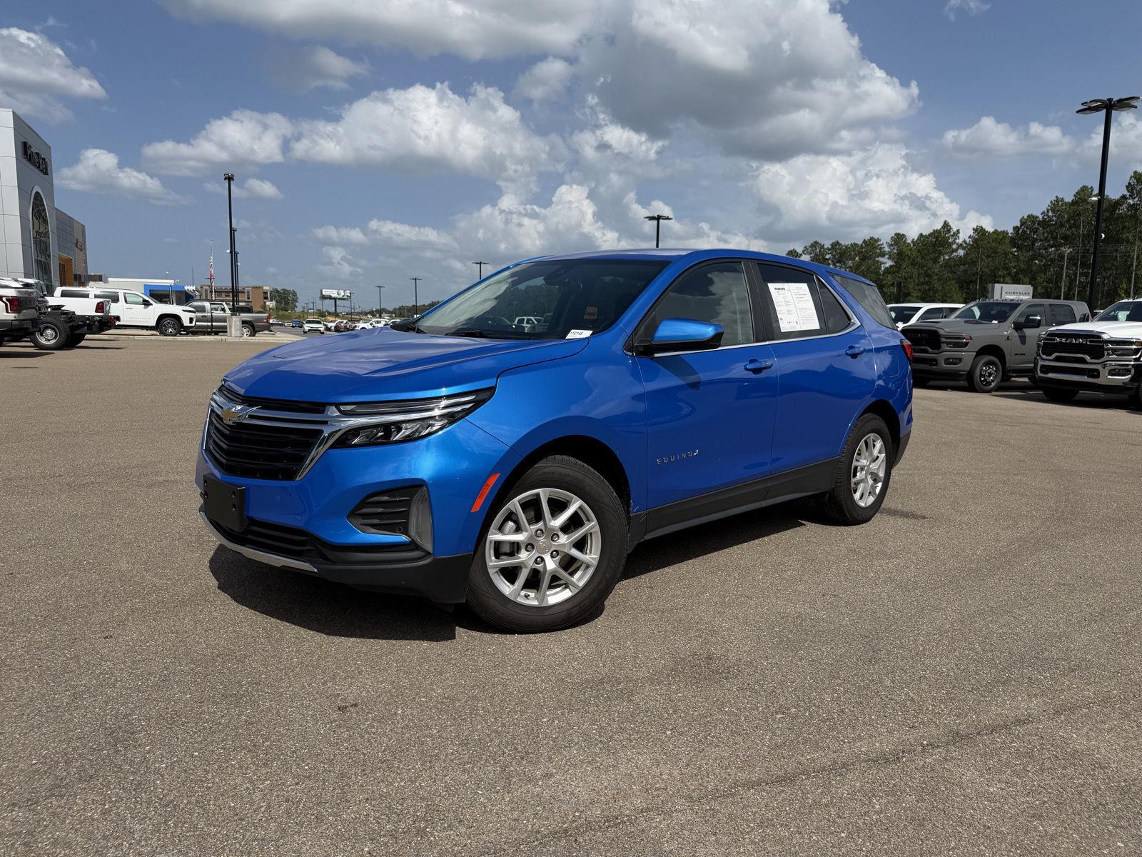 Riptide Blue Metallic 2024 Chevrolet Equinox SUV / Crossover Four-Wheel Drive 6-Speed Automatic Overdrive
