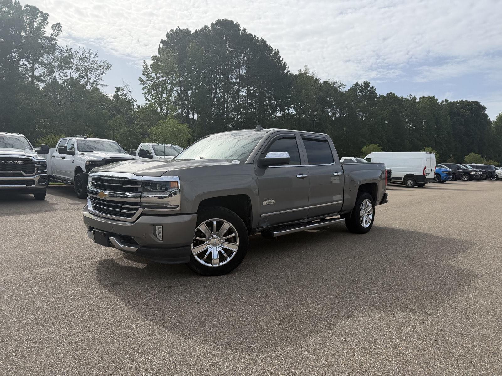 Pepperdust Metallic 2017 Chevrolet Silverado 1500 Pickup Truck Four-Wheel Drive 8-Speed Automatic