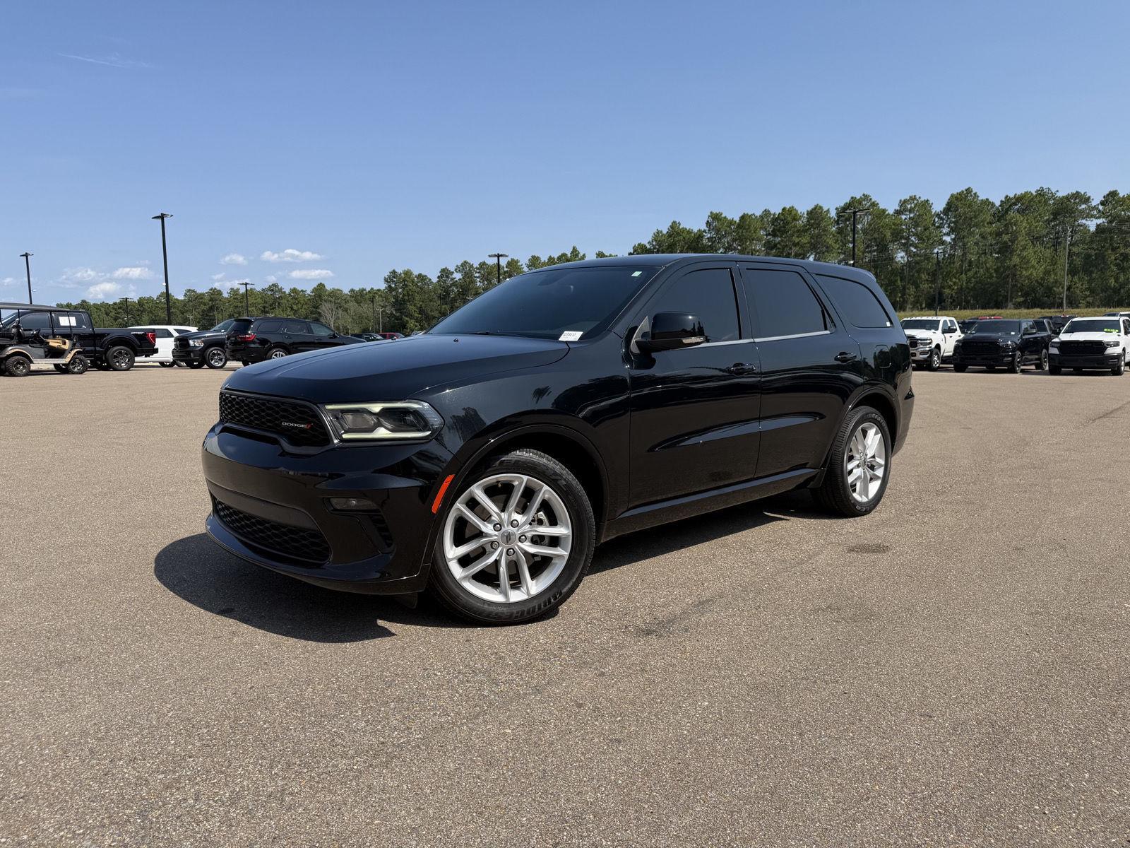 DB Black Clearcoat 2021 Dodge Durango SUV / Crossover Rear-Wheel Drive 8-Speed Automatic