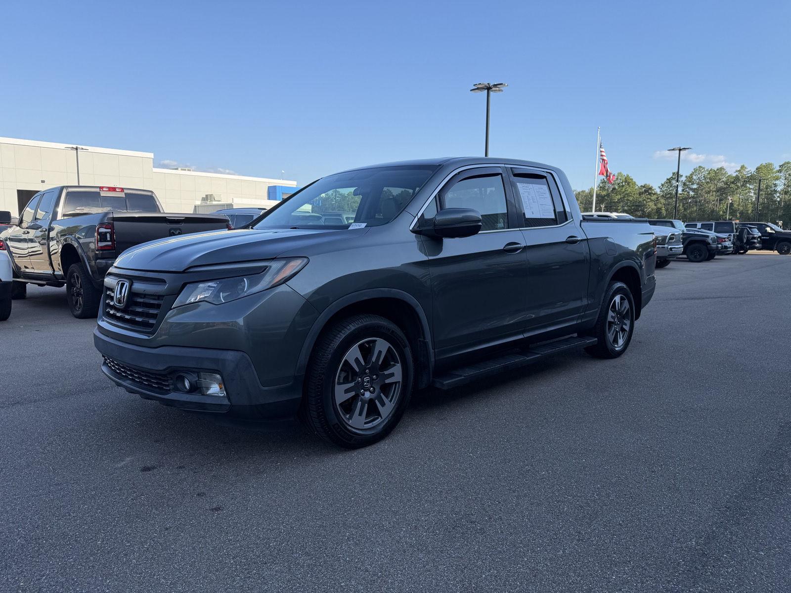 Forest Mist Metallic 2019 Honda Ridgeline Pickup Truck All-Wheel Drive Automatic