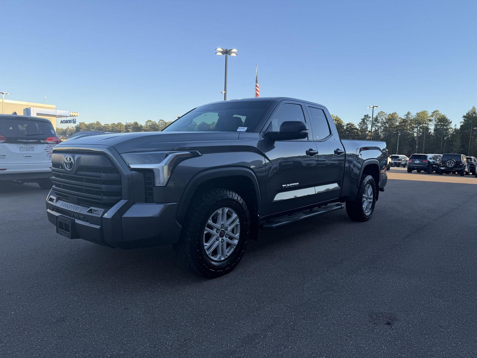 Magnetic Gray Metallic 2024 Toyota Tundra Pickup Truck Four-Wheel Drive