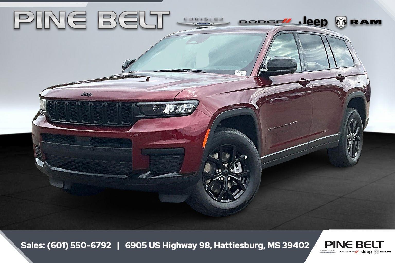 Velvet Red Pearlcoat 2025 Jeep Grand Cherokee L SUV / Crossover 4X2 8-Speed Automatic