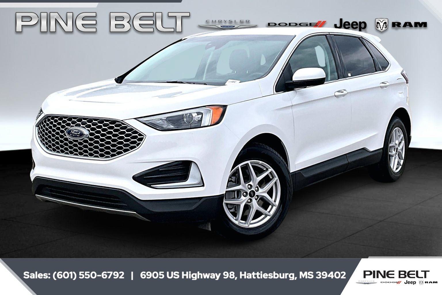 Oxford White 2024 Ford Edge SEL AWD SUV / Crossover All-Wheel Drive 8-Speed Automatic