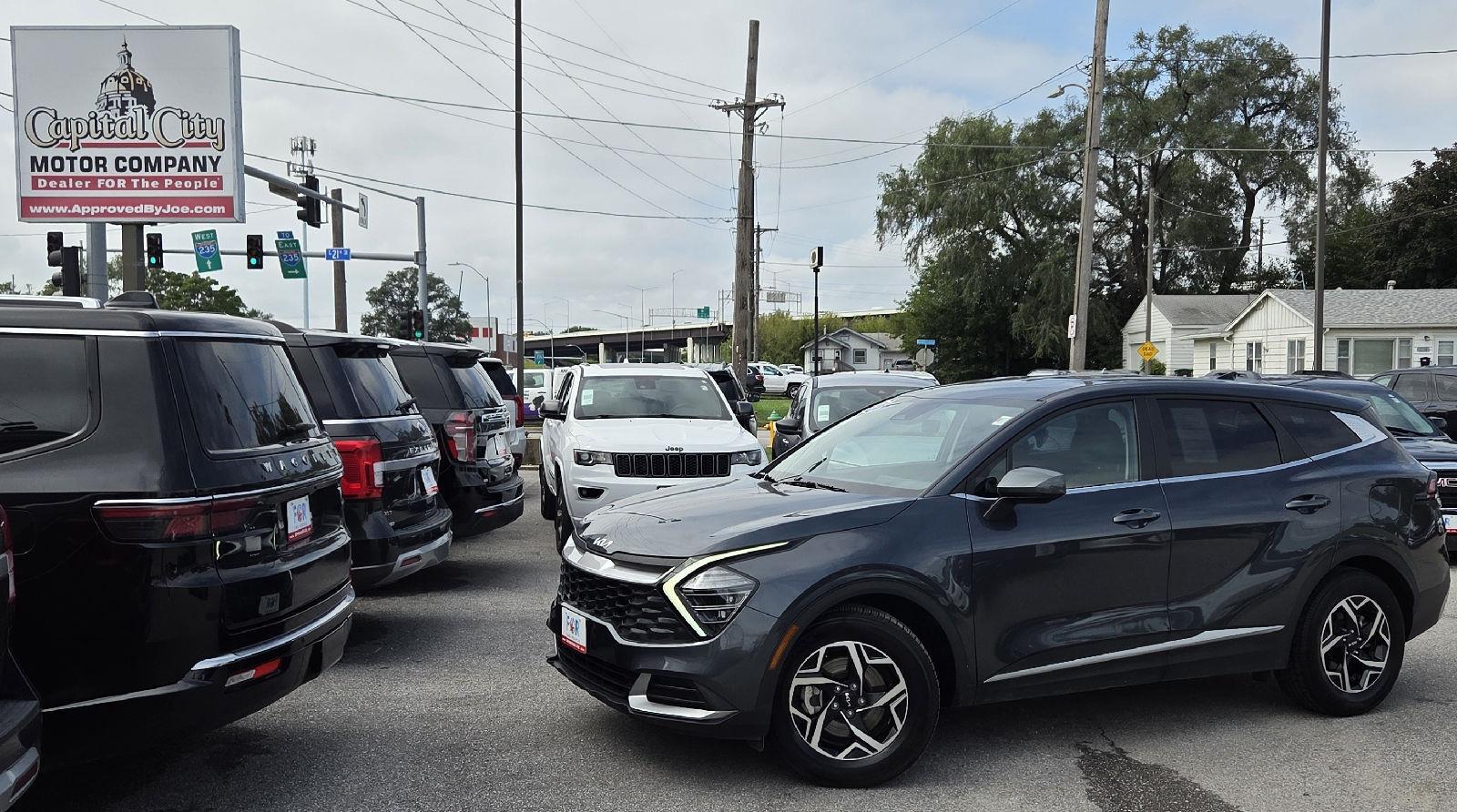 Gravity Gray 2024 Kia Sportage SUV / Crossover Front-Wheel Drive 8-Speed Automatic