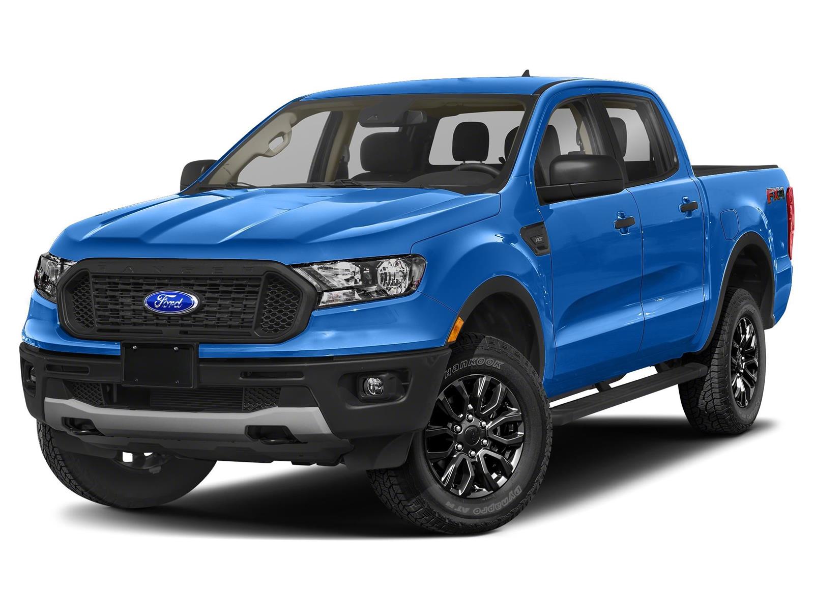Velocity Blue 2023 Ford Ranger XLT SuperCrew 4WD Pickup Truck Four-Wheel Drive Automatic