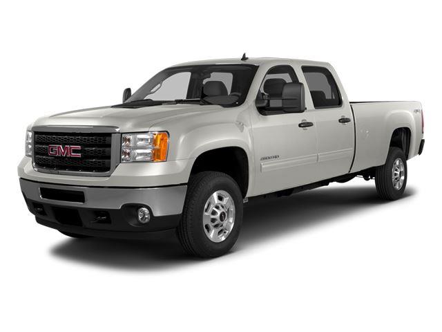 Summit White 2014 GMC Sierra 3500HD SLT Crew Cab 4WD Pickup Truck Four-Wheel Drive 6-Speed Automatic