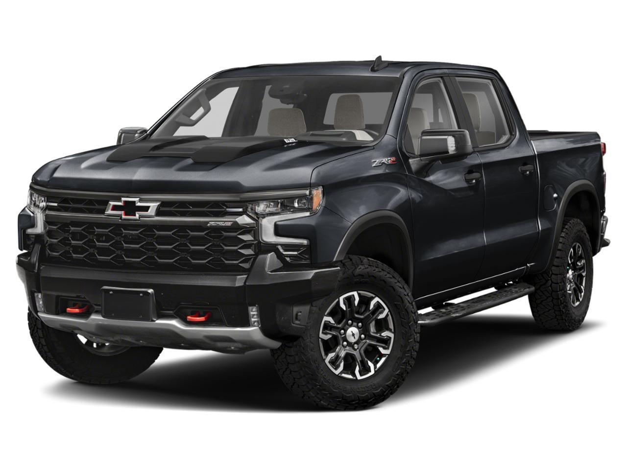 Black 2023 Chevrolet Silverado 1500 Pickup Truck Four-Wheel Drive Automatic