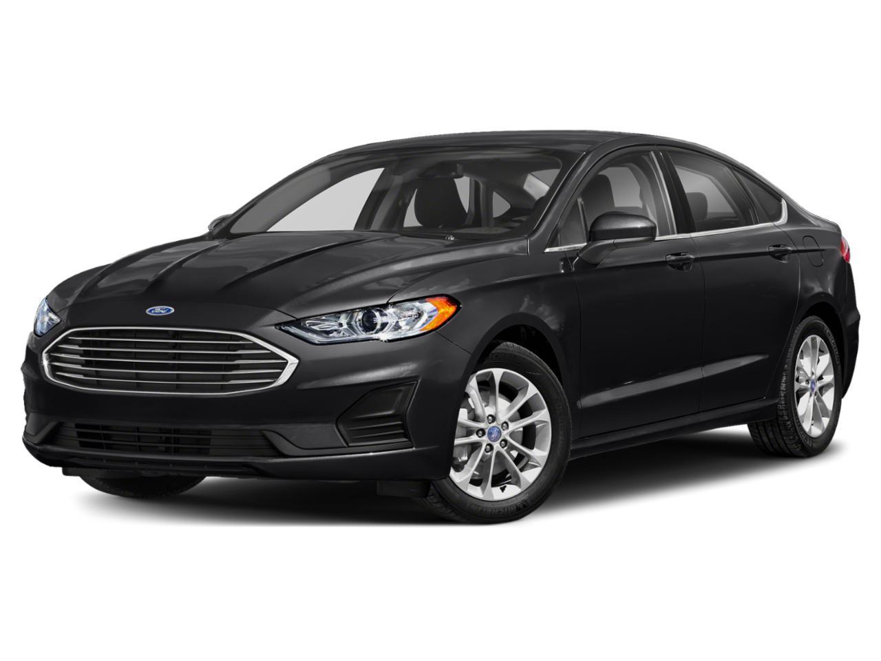 Agate Black 2019 Ford Fusion Sedan Front-Wheel Drive 6-Speed Automatic