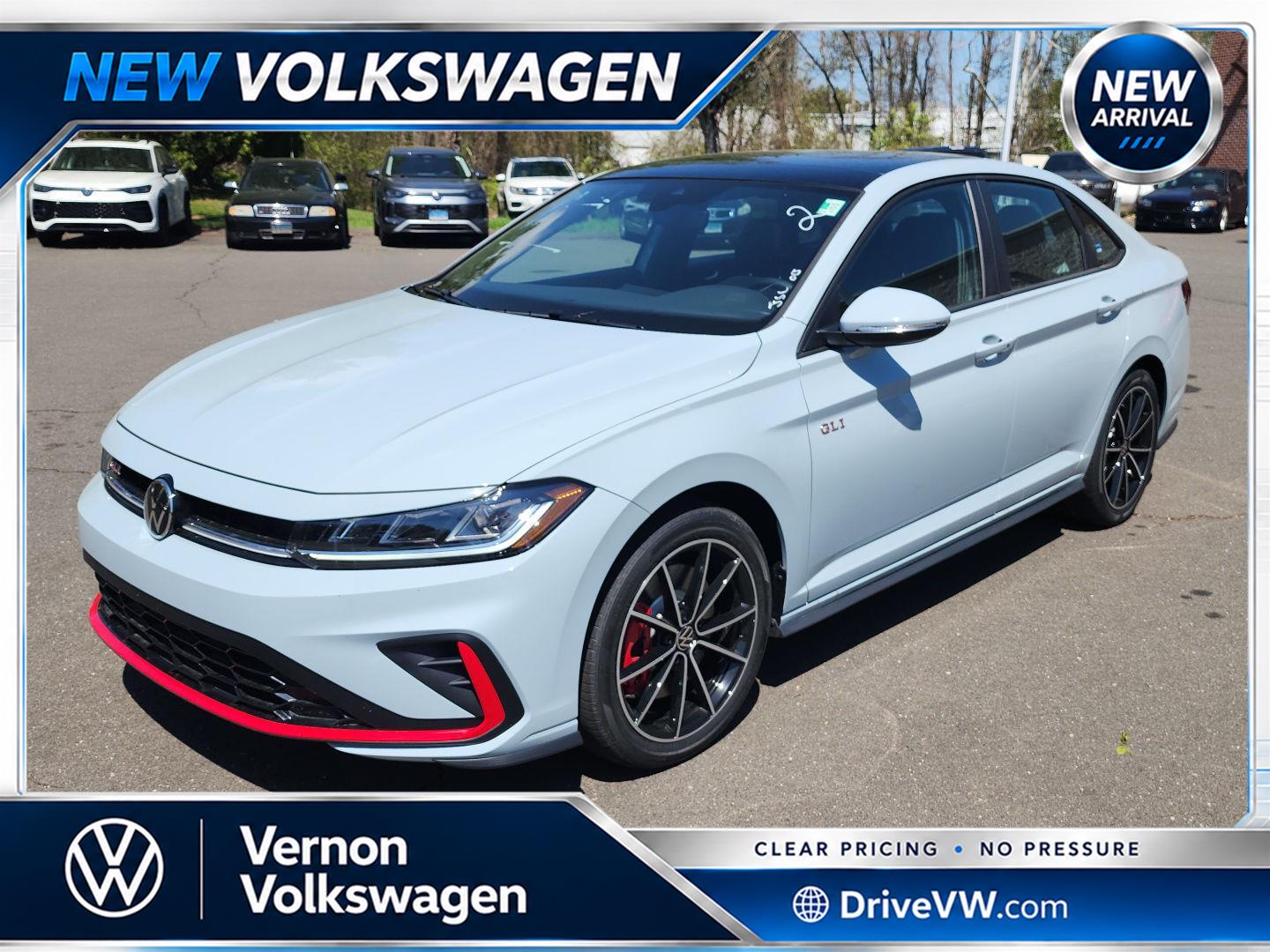 Monument Gray 2026 Volkswagen Jetta GLI Sedan Front-Wheel Drive Automatic