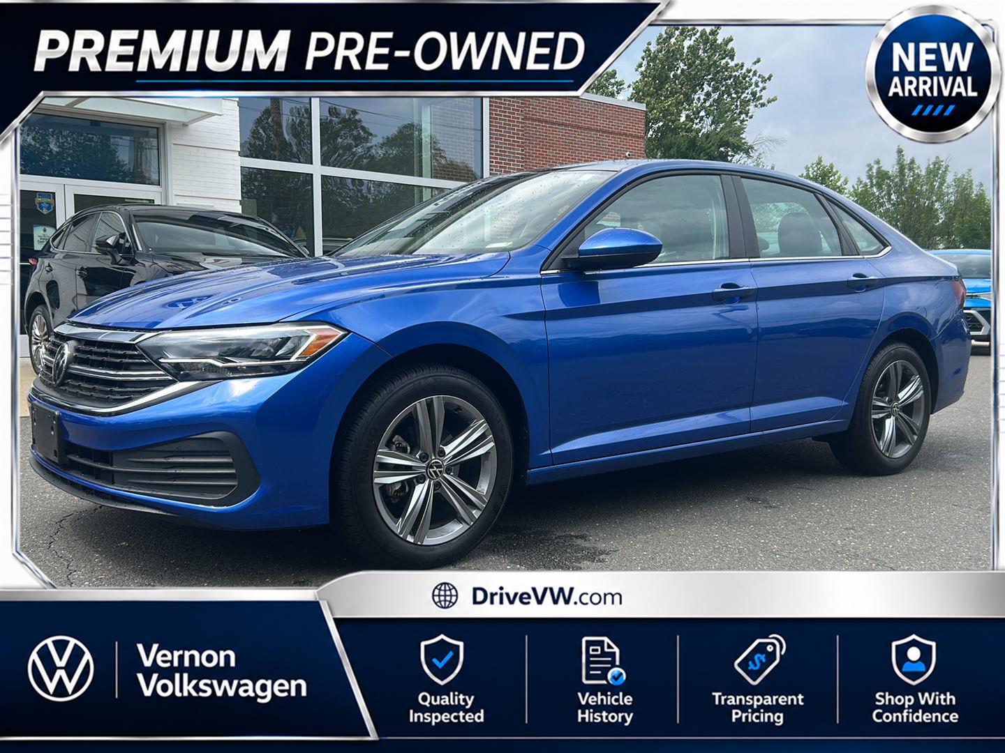Rising Blue Metallic 2023 Volkswagen Jetta Sedan Front-Wheel Drive Automatic