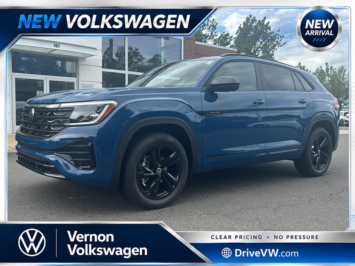 Mountain Lake Blue Metallic 2026 Volkswagen Atlas Cross Sport SUV / Crossover All-Wheel Drive Automatic