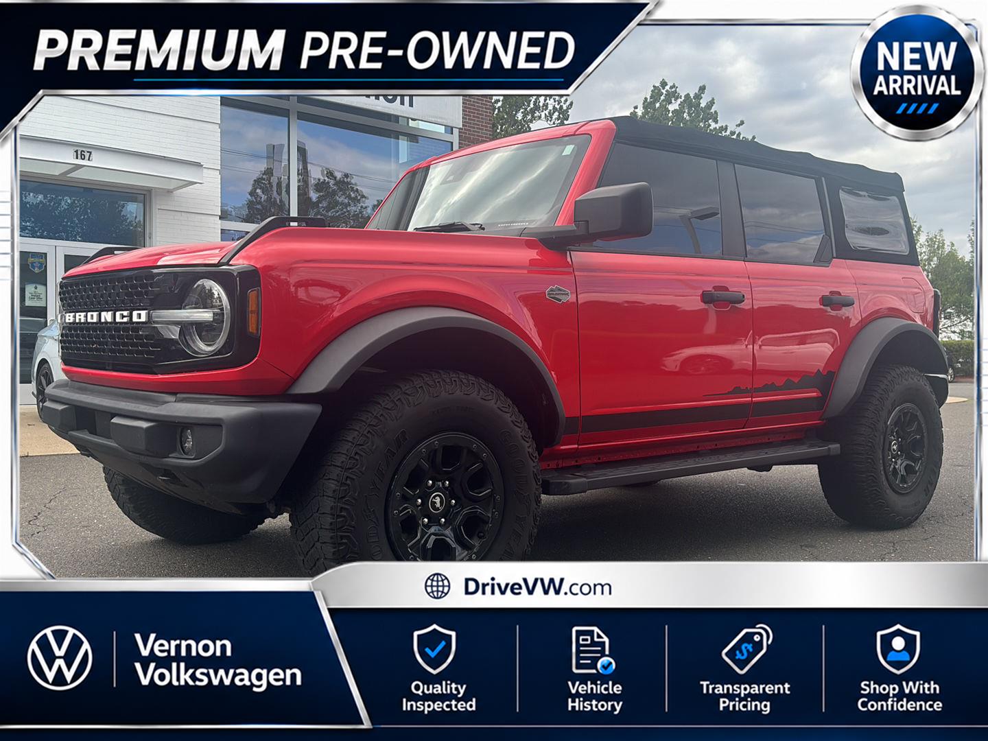2022 Ford Bronco Rojo (Race Red) SUV/Crossover Todo terreno Automática