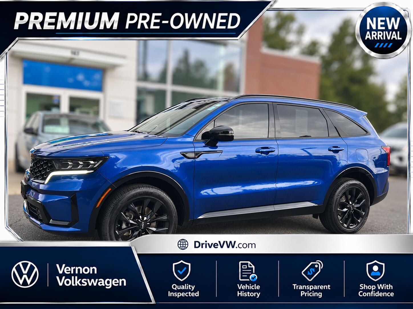 Sapphire Blue 2023 Kia Sorento SUV / Crossover All-Wheel Drive Automatic