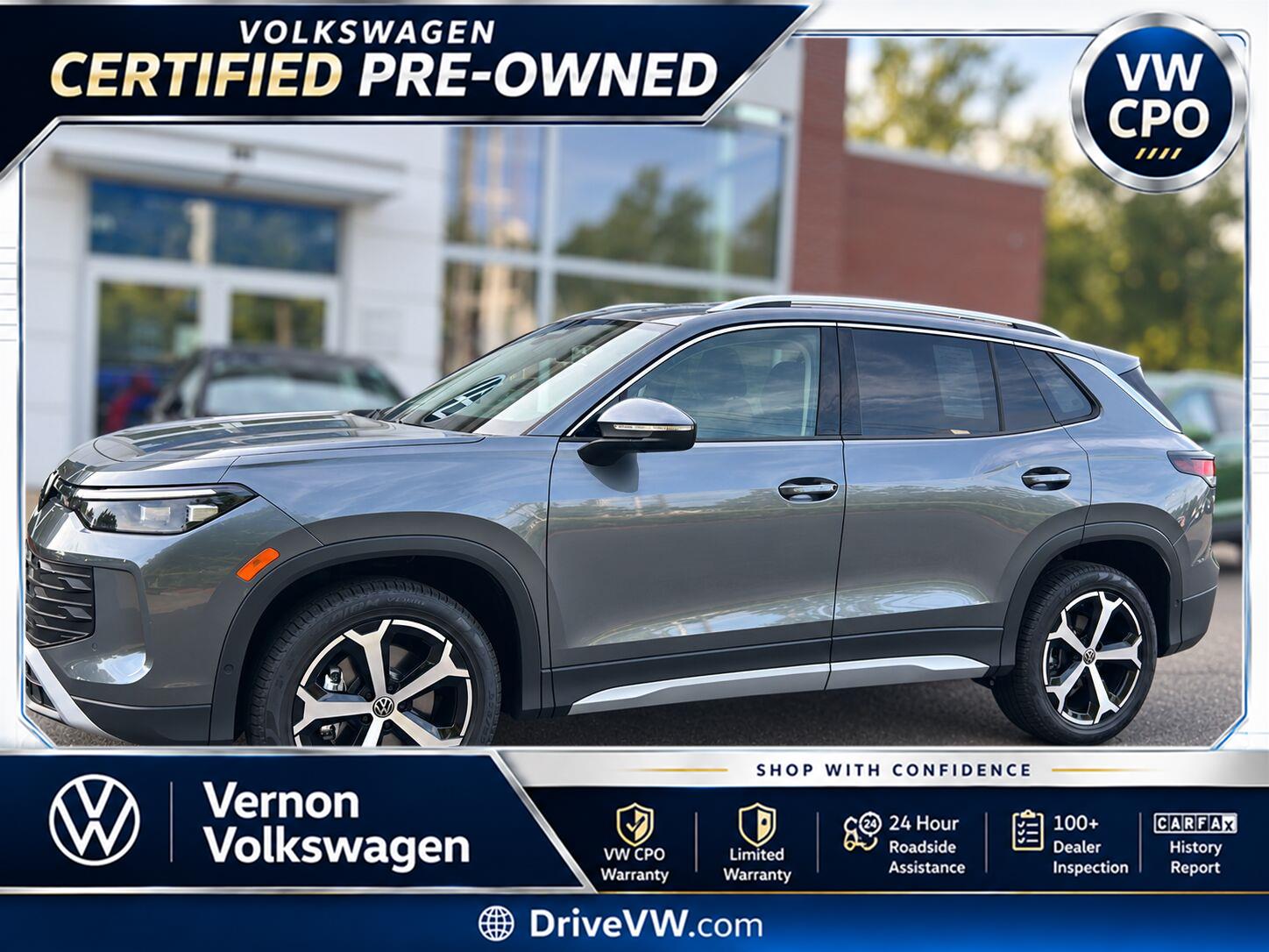 Platinum Gray Metallic 2026 Volkswagen Tiguan SUV / Crossover All-Wheel Drive Automatic