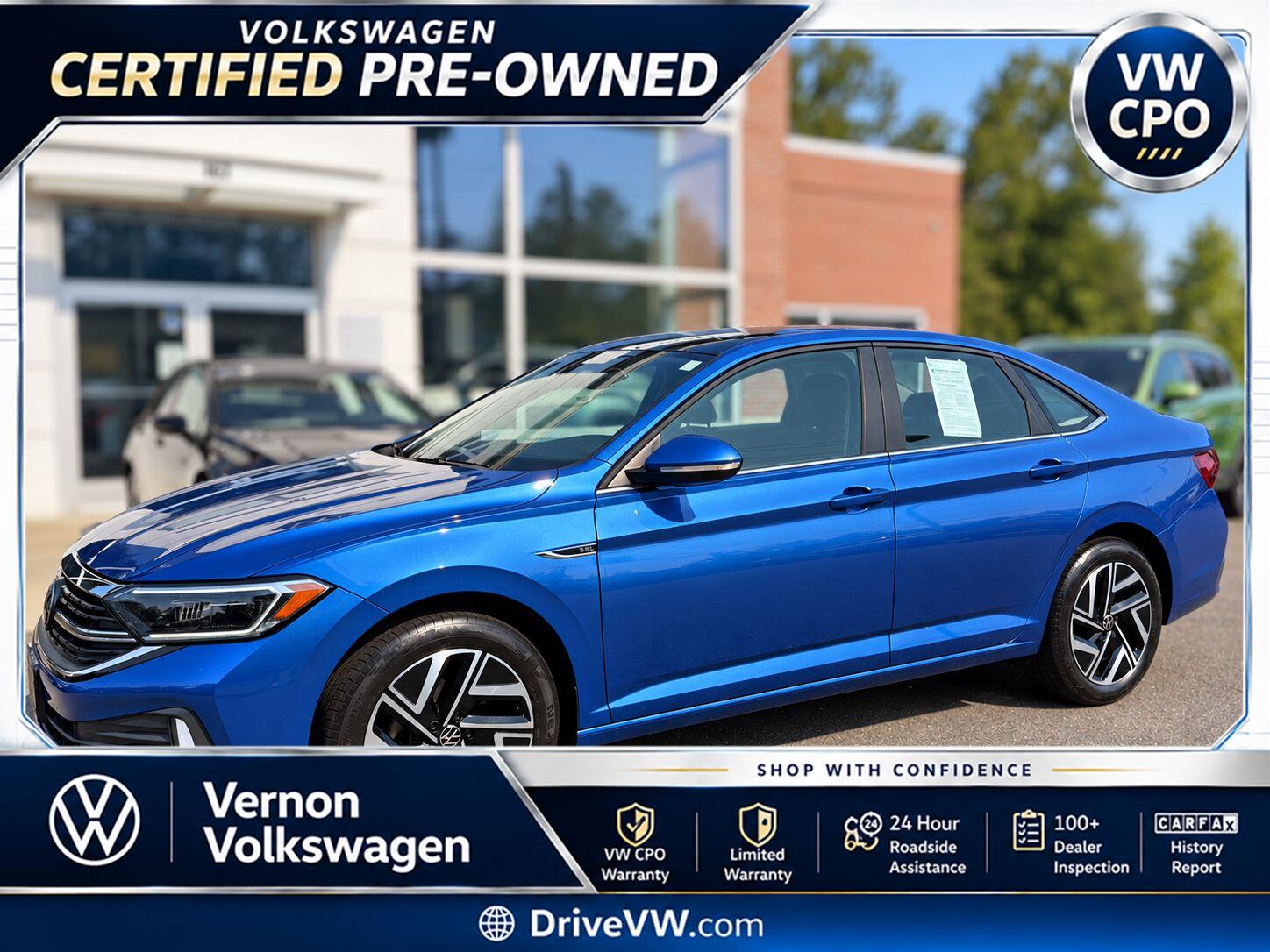 Rising Blue Metallic 2024 Volkswagen Jetta Sedan Front-Wheel Drive Automatic