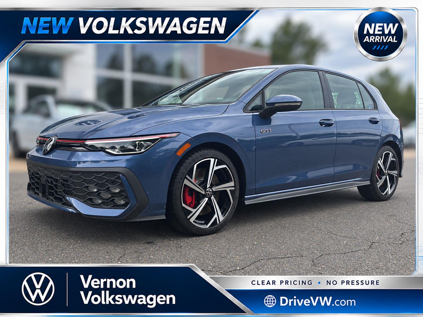 Slate Blue Metallic 2026 Volkswagen Golf GTI Hatchback Front-Wheel Drive 