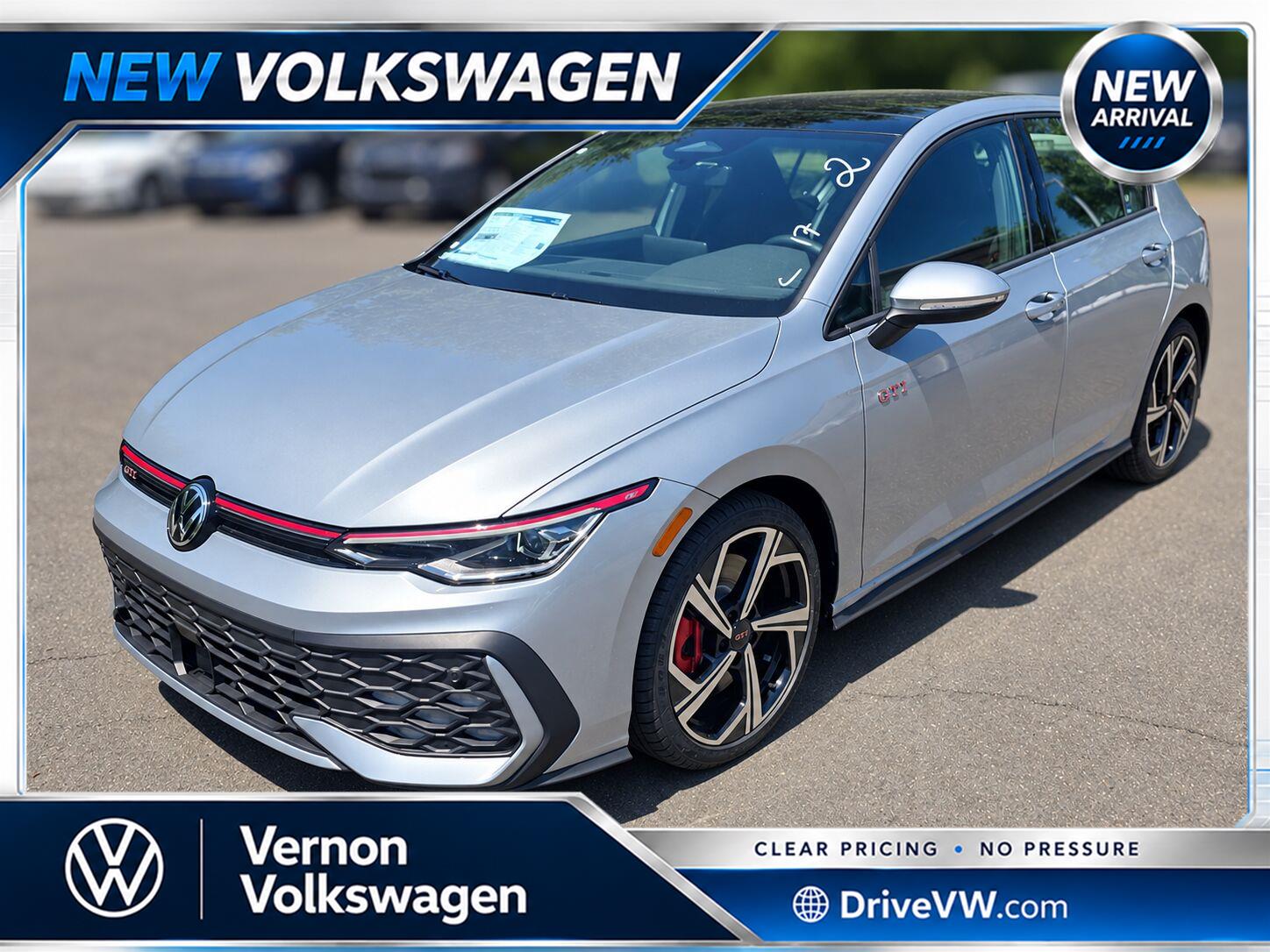 Alpine Silver Metallic 2026 Volkswagen Golf GTI Hatchback Front-Wheel Drive Automatic