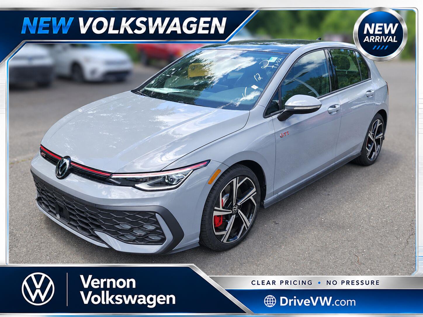 Moonstone Gray 2026 Volkswagen Golf GTI Hatchback Front-Wheel Drive Automatic