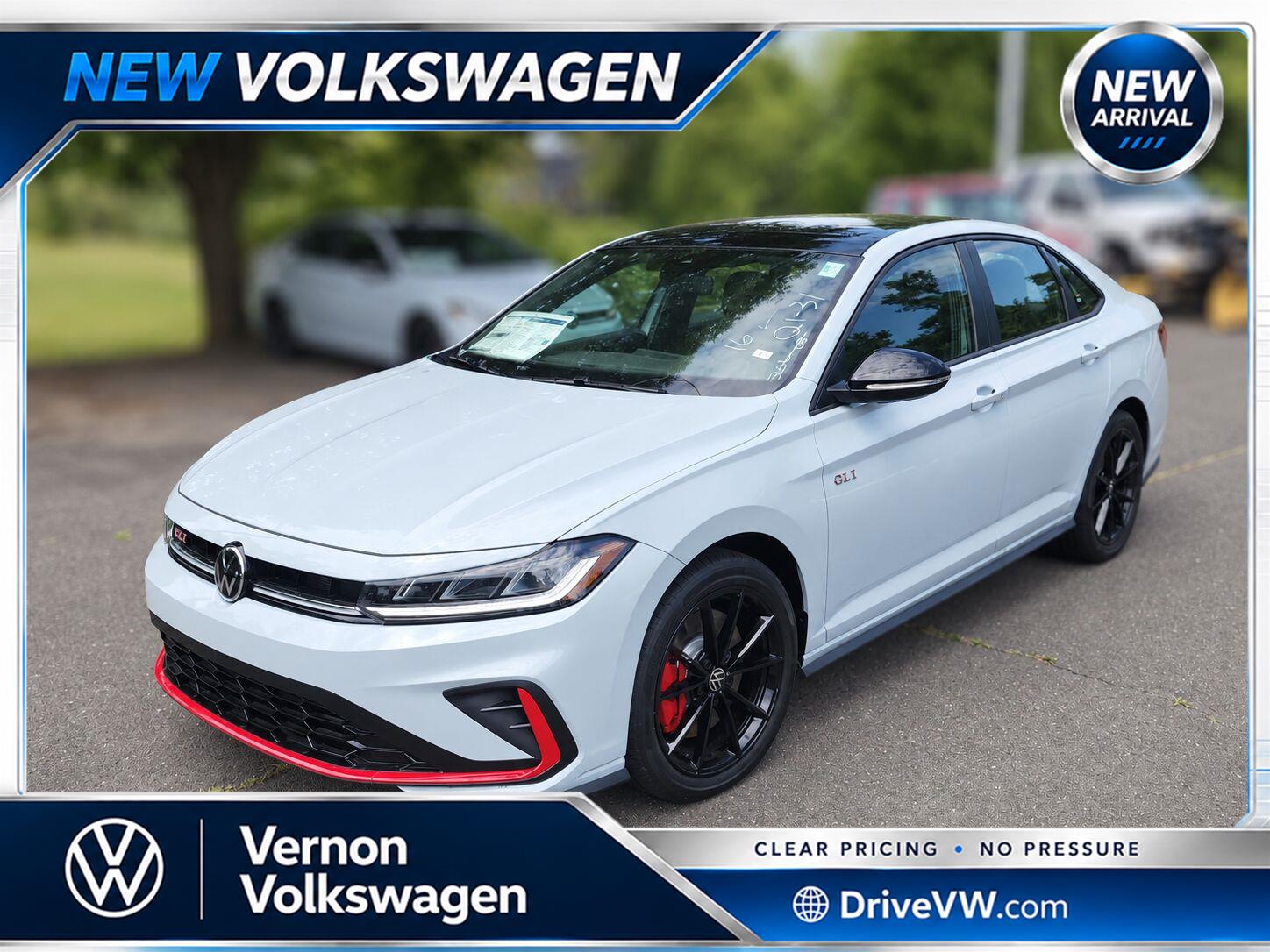 Monument Gray w/Deep Black Roof 2026 Volkswagen Jetta GLI Sedan Front-Wheel Drive Manual