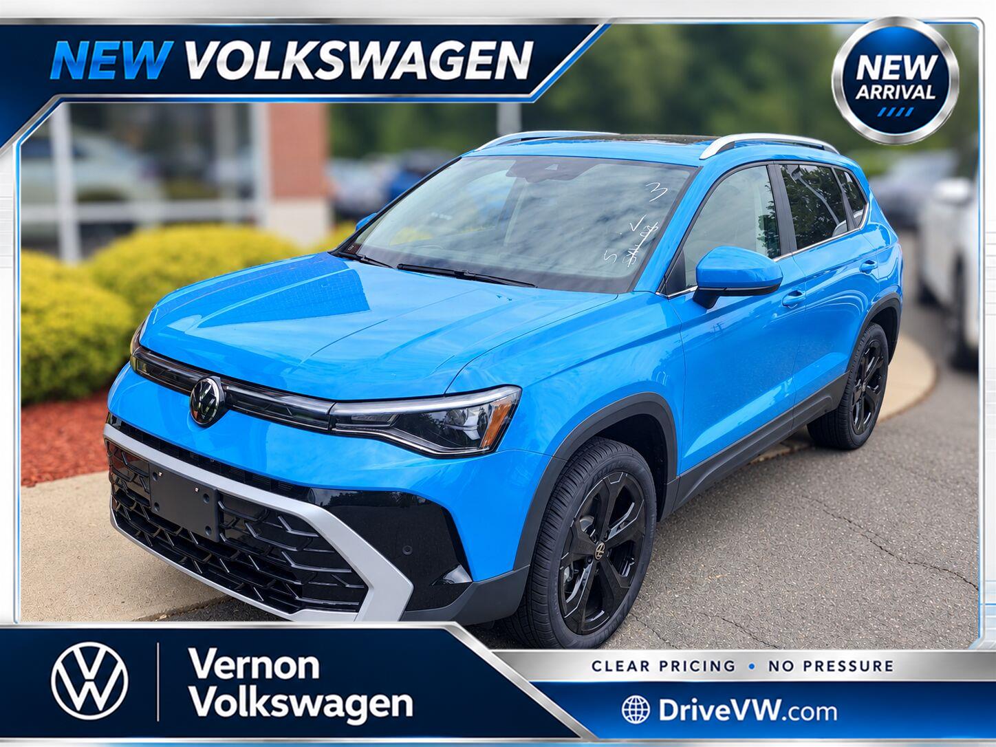 Cornflower Blue 2026 Volkswagen Taos SUV / Crossover All-Wheel Drive Automatic