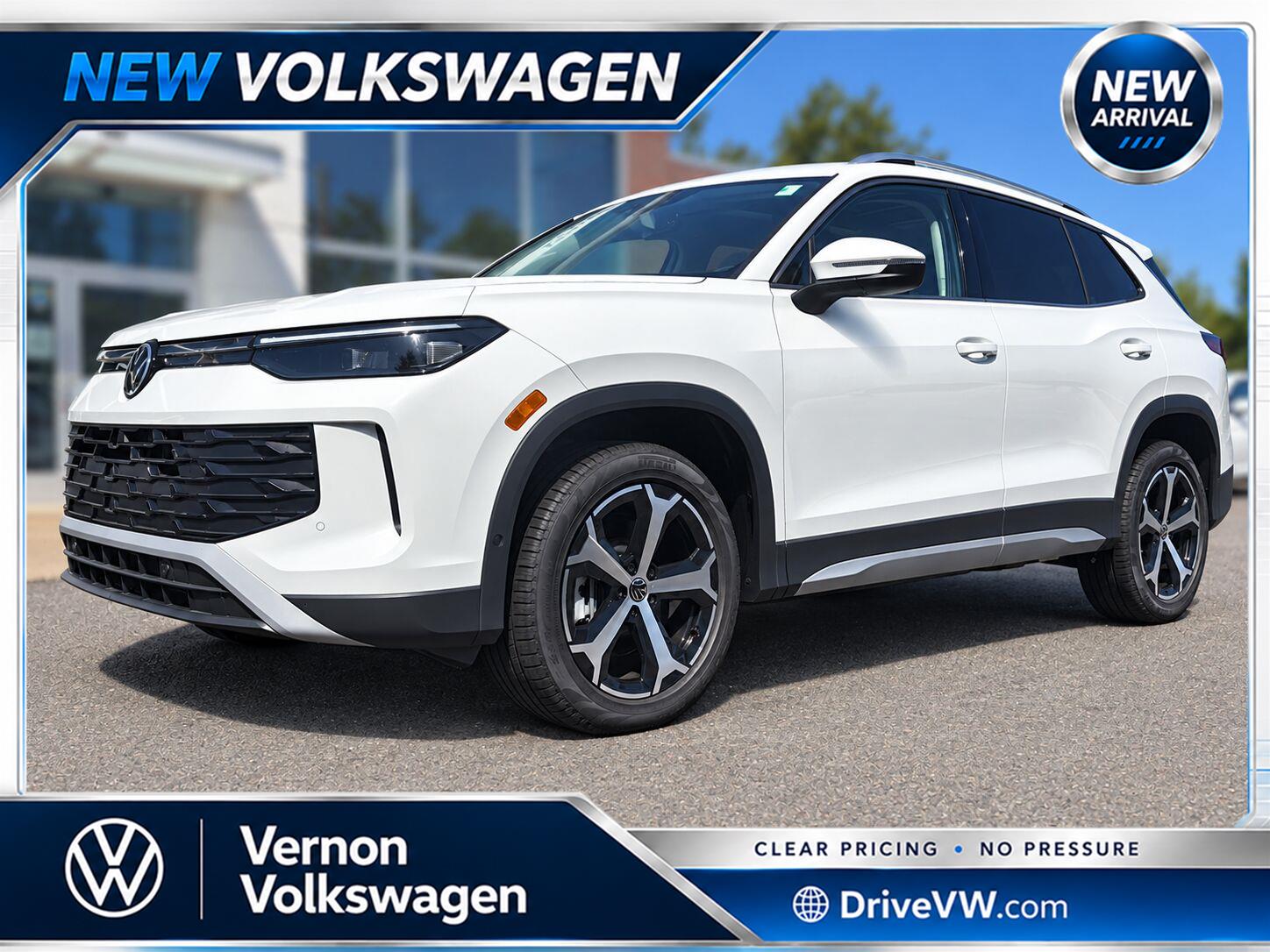 Pure White 2026 Volkswagen Tiguan SUV / Crossover All-Wheel Drive Automatic