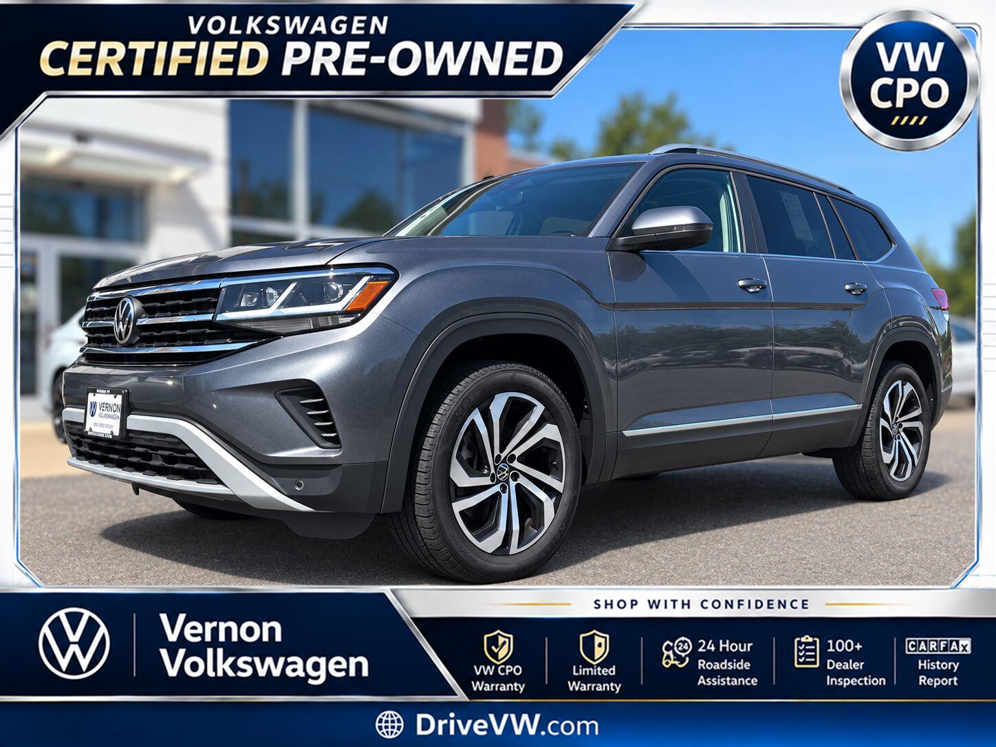 Platinum Gray Metallic 2023 Volkswagen Atlas   Automatic