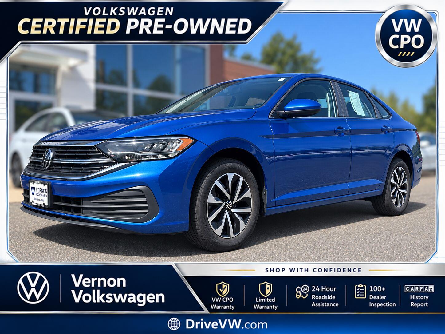 Rising Blue Metallic 2024 Volkswagen Jetta Sedan Front-Wheel Drive Automatic