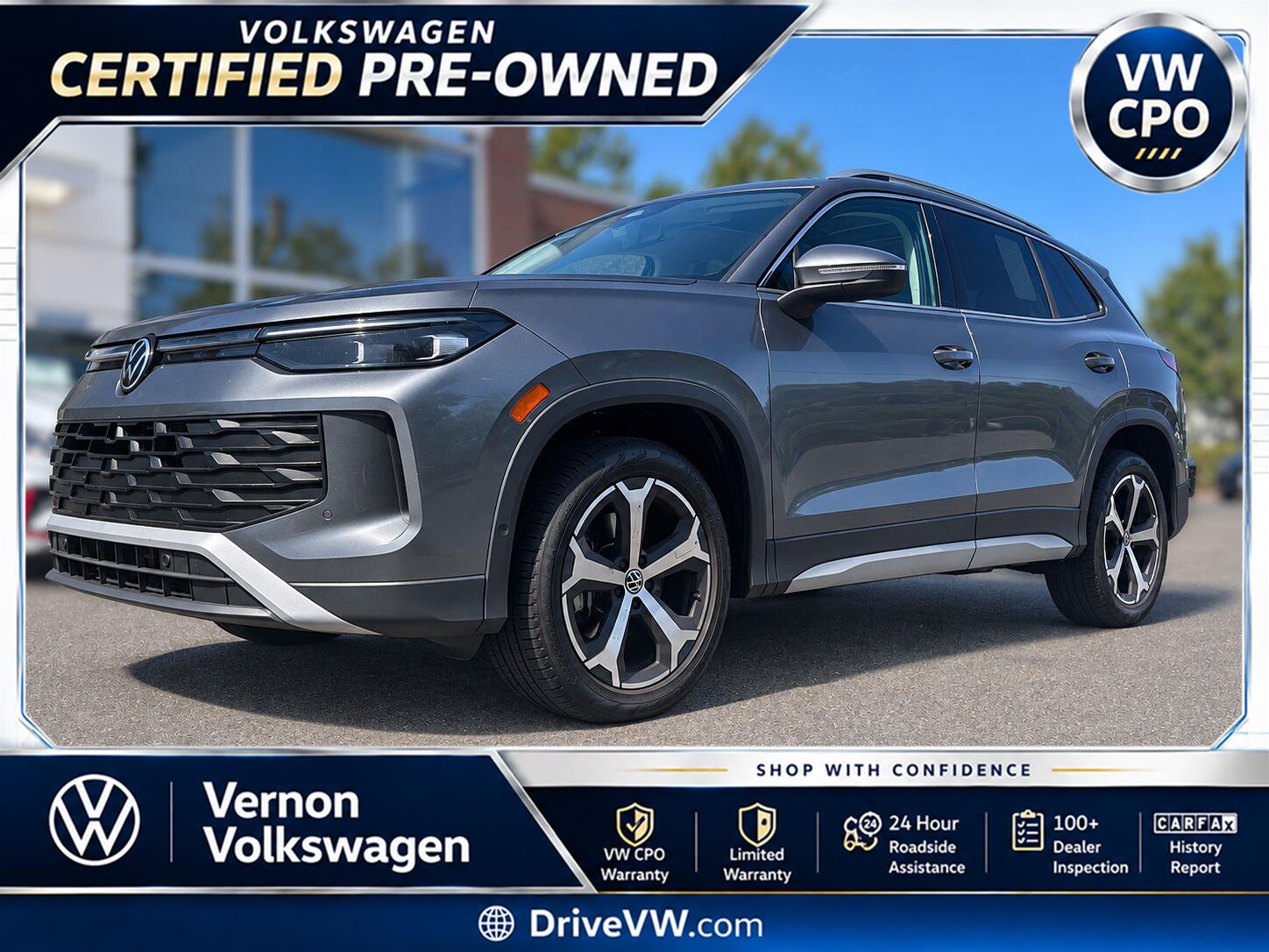 Platinum Gray Metallic 2026 Volkswagen Tiguan SUV / Crossover All-Wheel Drive Automatic