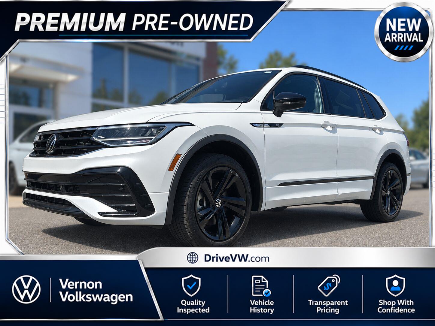 Opal White Pearl 2024 Volkswagen Tiguan SUV / Crossover All-Wheel Drive Automatic