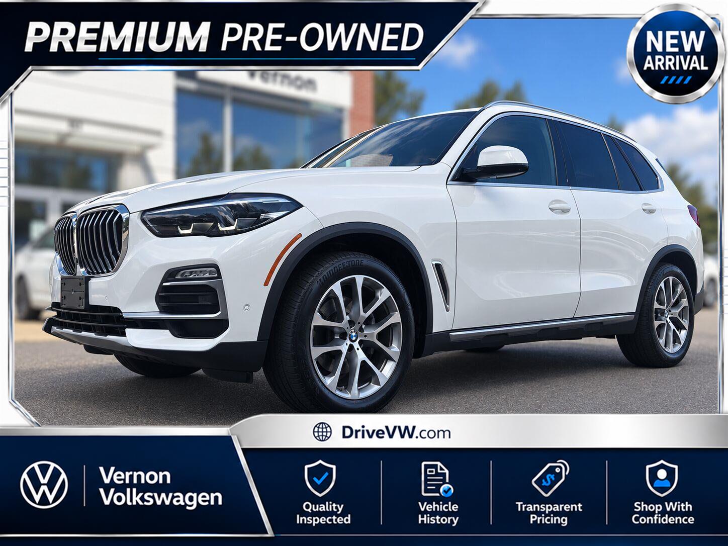 Alpine White 2020 BMW X5 SUV / Crossover All-Wheel Drive Automatic