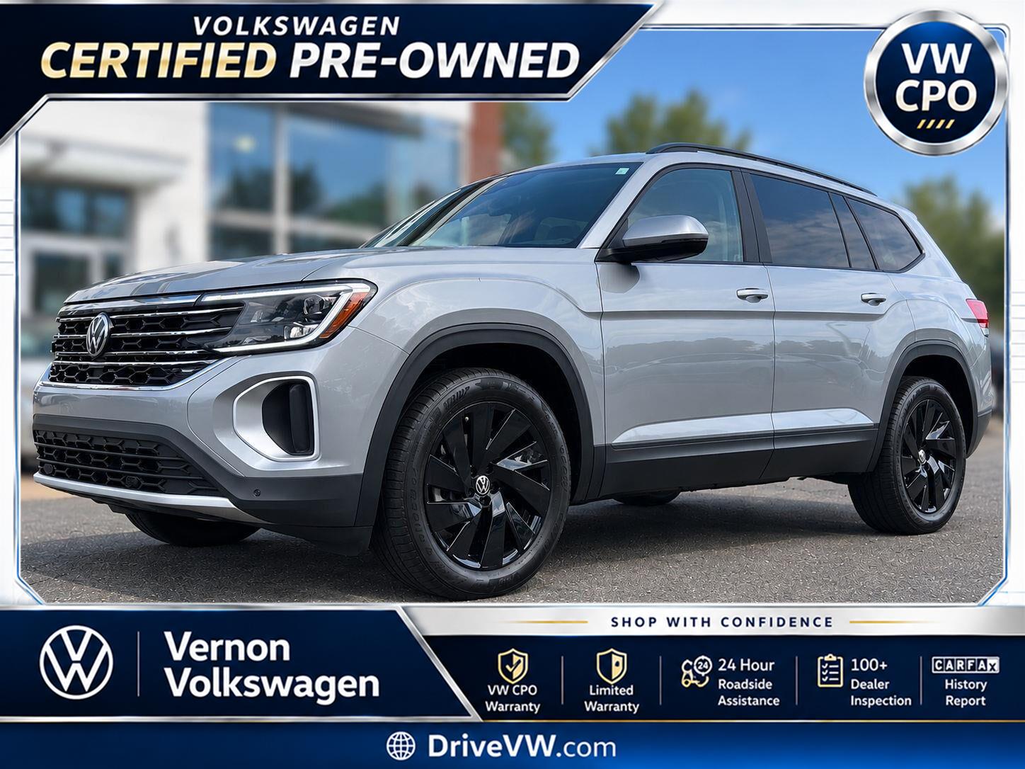 Silver Mist Metallic 2026 Volkswagen Atlas SUV / Crossover All-Wheel Drive Automatic