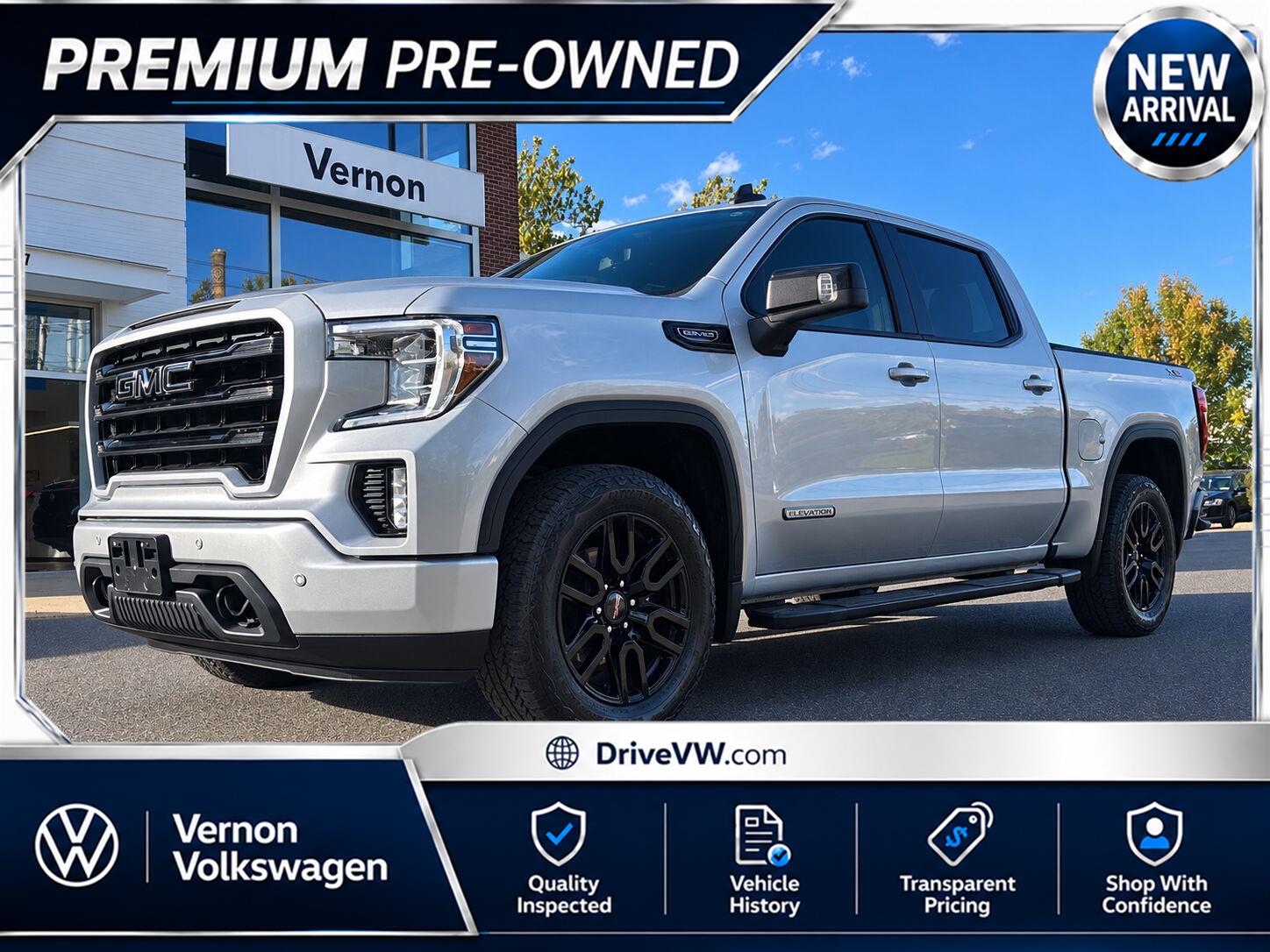Quicksilver Metallic 2021 GMC Sierra 1500 Pickup Truck Four-Wheel Drive Automatic