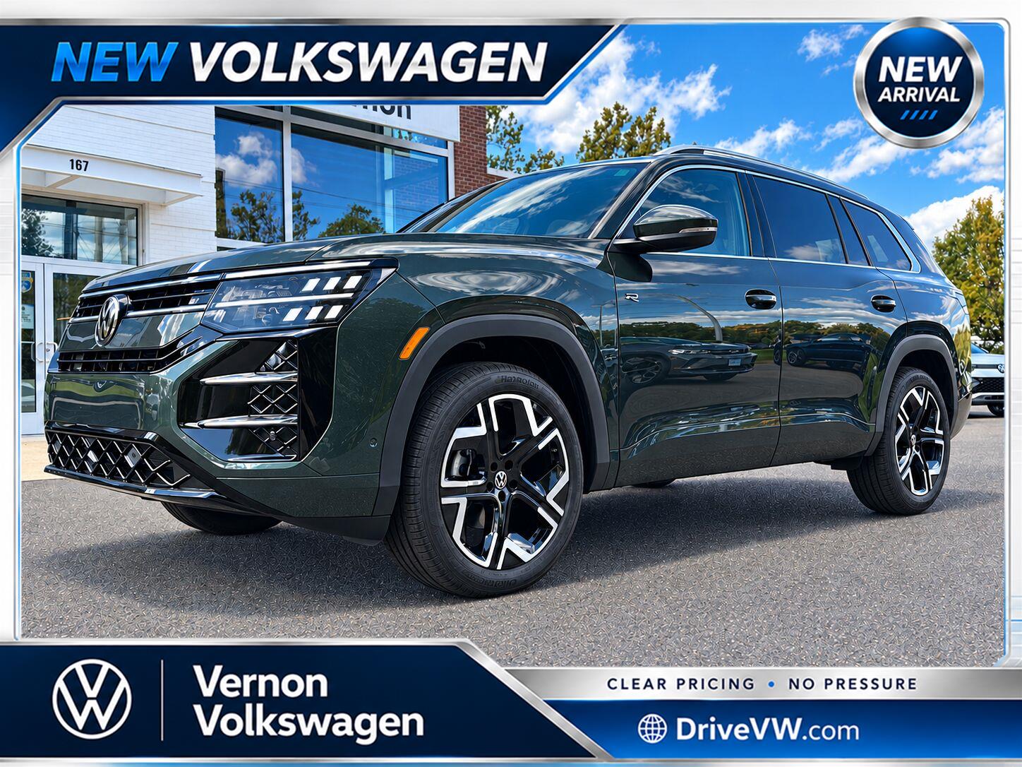 Sacramento Green Metallic 2027 Volkswagen Atlas SUV / Crossover All-Wheel Drive Automatic