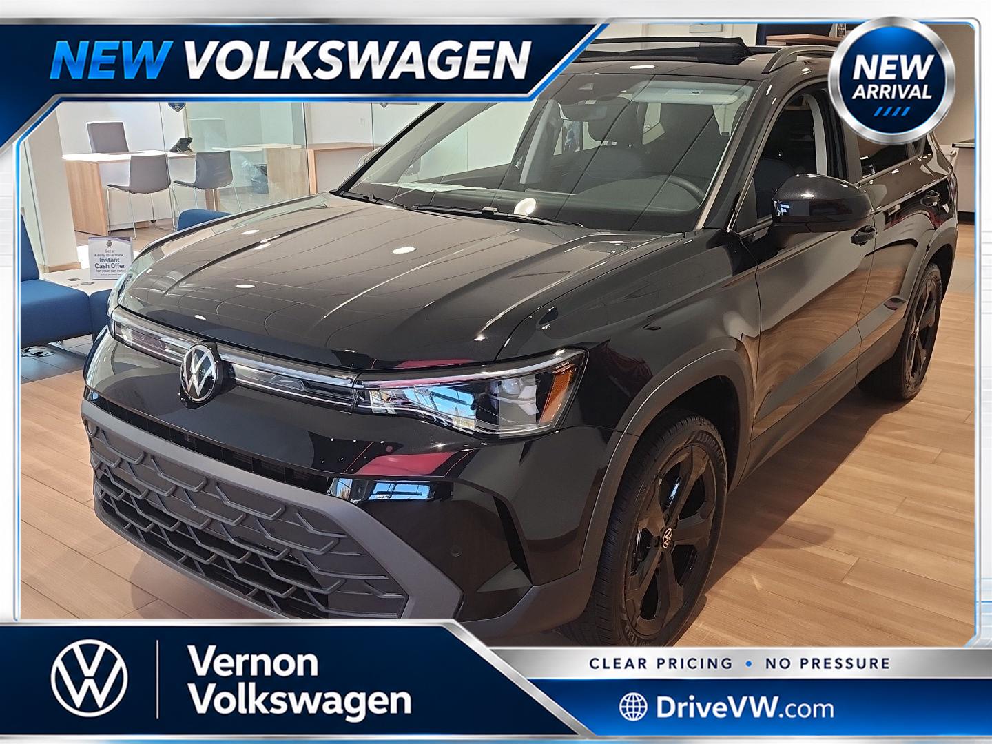 Deep Black Pearl 2027 Volkswagen Taos SUV / Crossover All-Wheel Drive Automatic