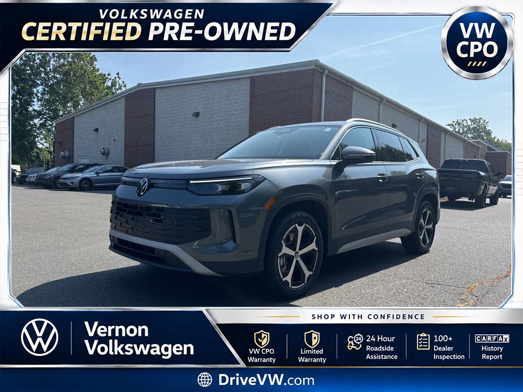 Platinum Gray Metallic 2025 Volkswagen Tiguan SUV / Crossover All-Wheel Drive Automatic