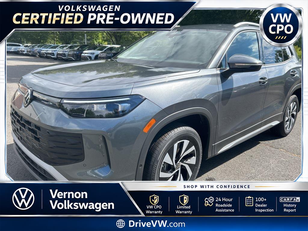 Platinum Gray Metallic 2025 Volkswagen Tiguan SUV / Crossover All-Wheel Drive Automatic