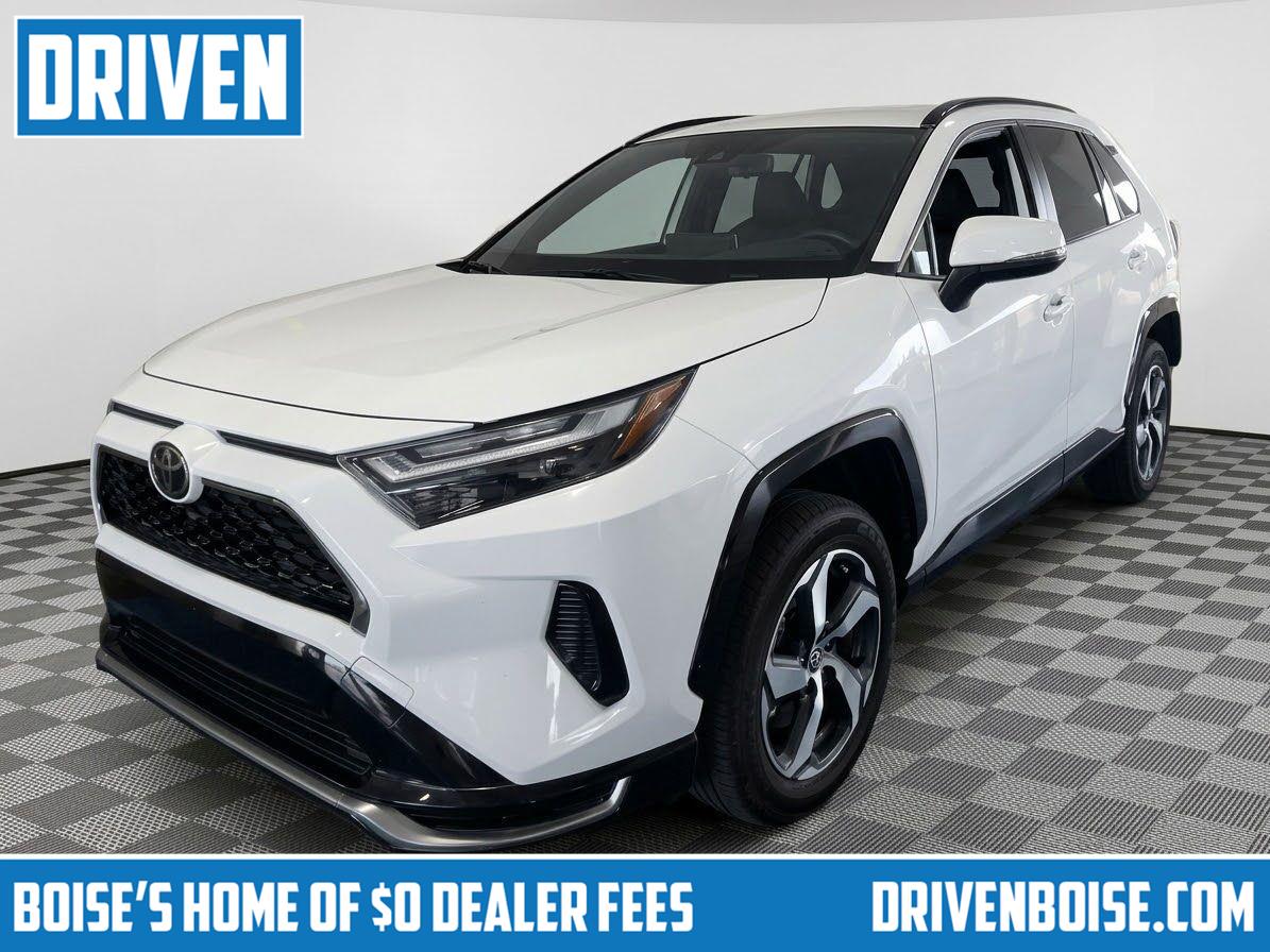 Ice Cap 2025 Toyota RAV4 Plug-in Hybrid SUV / Crossover All-Wheel Drive Continuously Variable Transmission