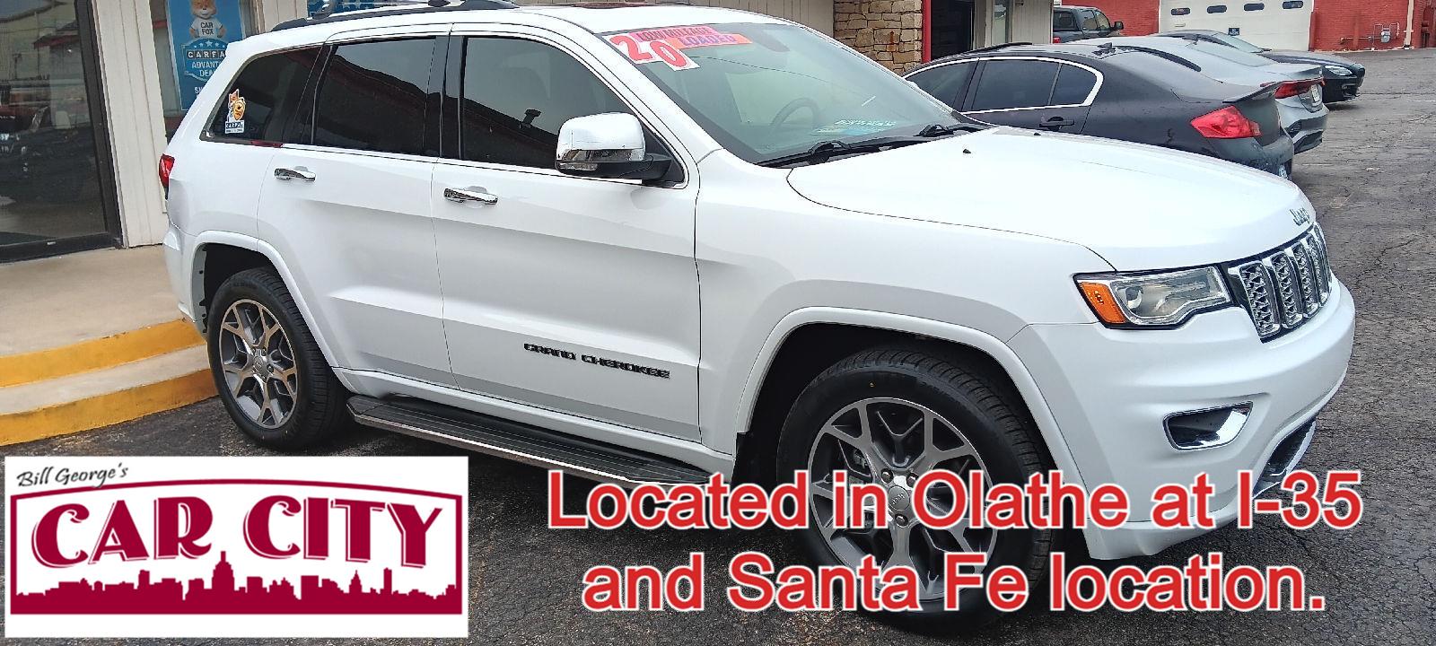 Bright White Clearcoat 2020 Jeep Grand Cherokee Overland RWD SUV / Crossover 4X2 Automatic
