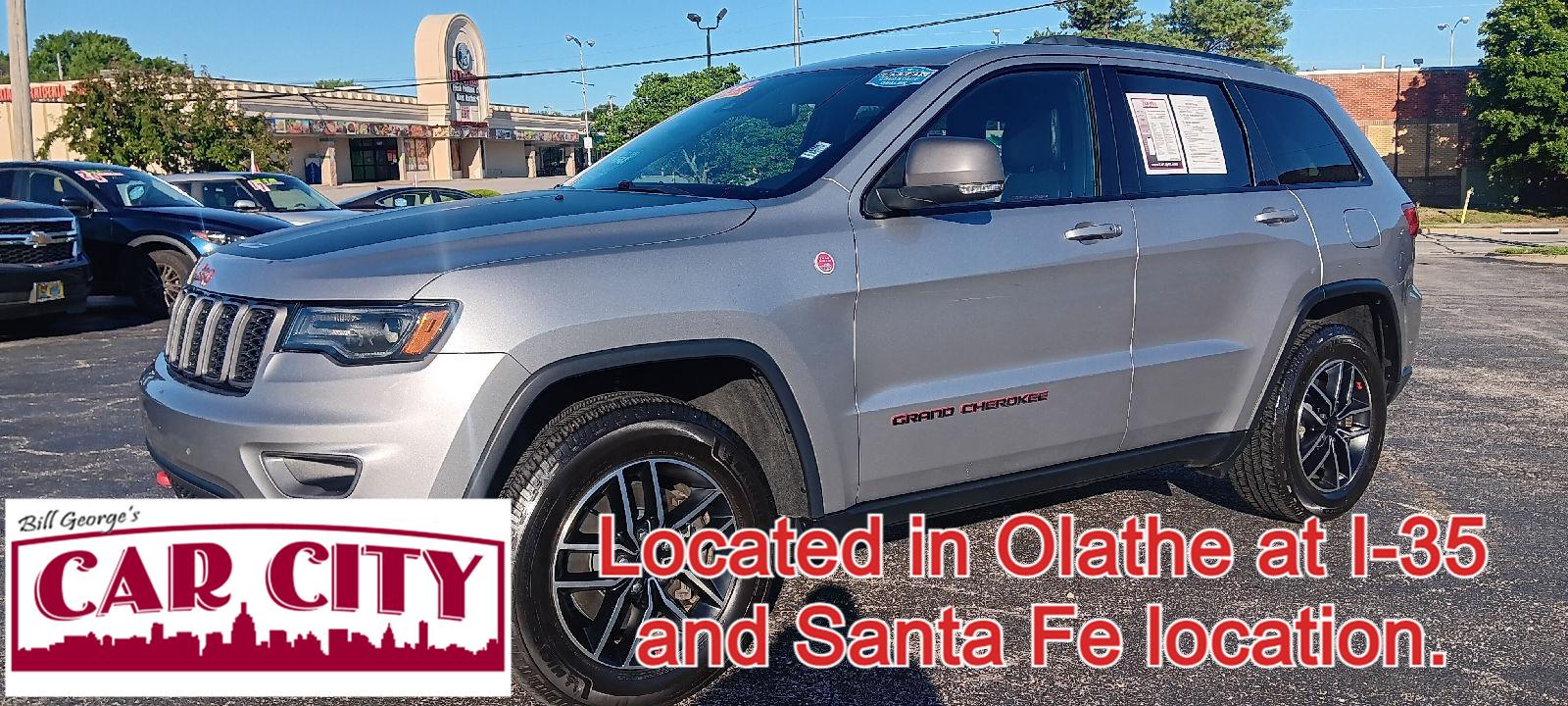 Billet Silver Metallic Clearco 2021 Jeep Grand Cherokee Trailhawk 4WD SUV / Crossover Four-Wheel Drive Automatic